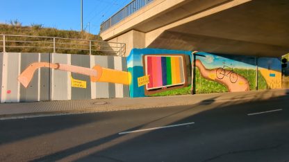 Graffiti-Workshop Mittweida (ca. 300qm) – Bild 9