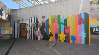 Graffiti-Workshop Flöha Bahnhof 2